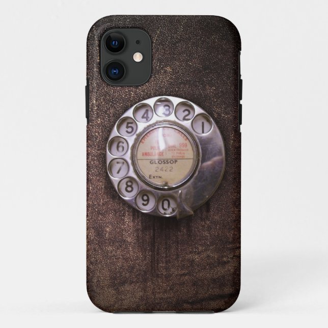Coques Case-Mate iPhone Cadran rotatoire de téléphone (Dos)
