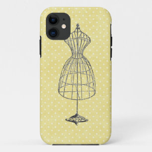 Coque Case-Mate Pour iPhone Cadre de robe en fil métallique vintage