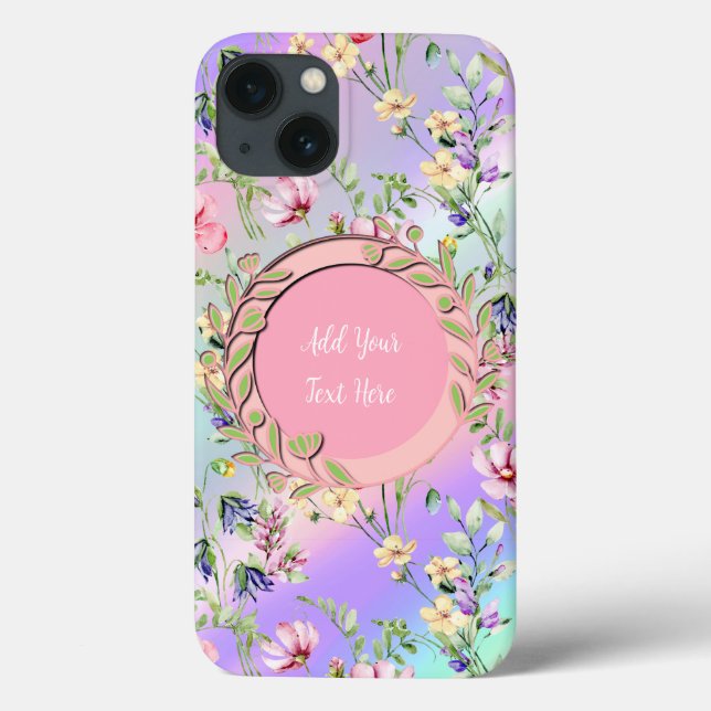 Coques Case-Mate iPhone Cadre floral élégant : pour chaque occasion (Verso)