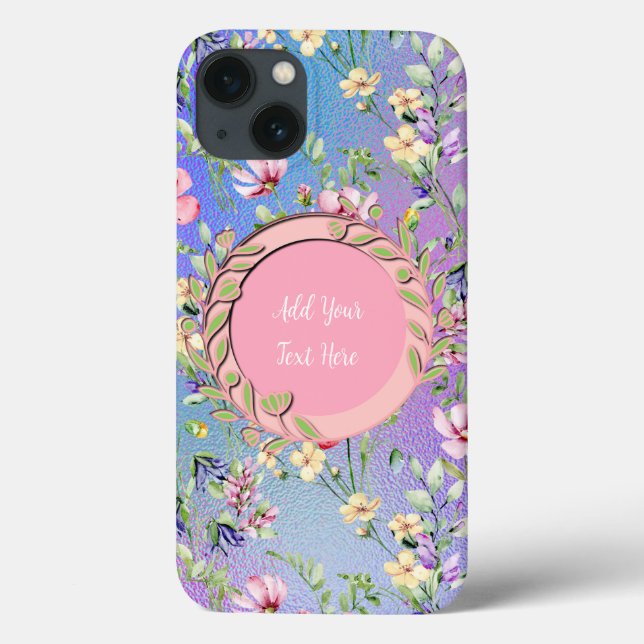 Coques Case-Mate iPhone Cadre floral élégant : pour chaque occasion (Verso)