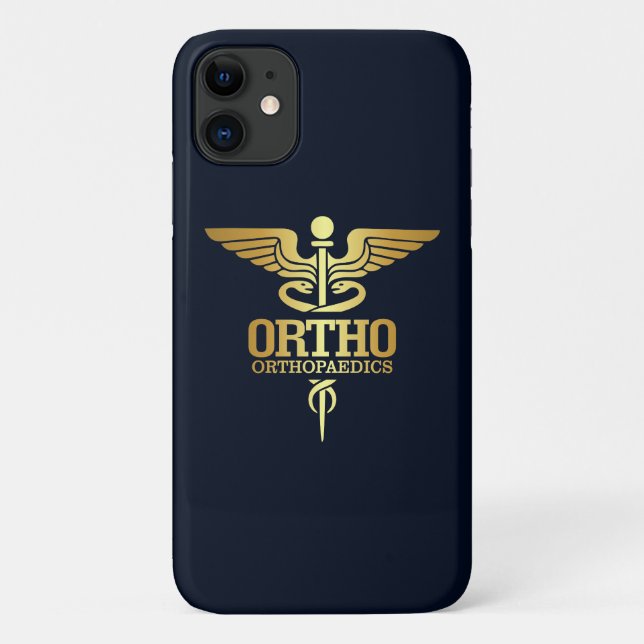 Coques Case-Mate iPhone Caducée d'or (ORTHO) (Dos)