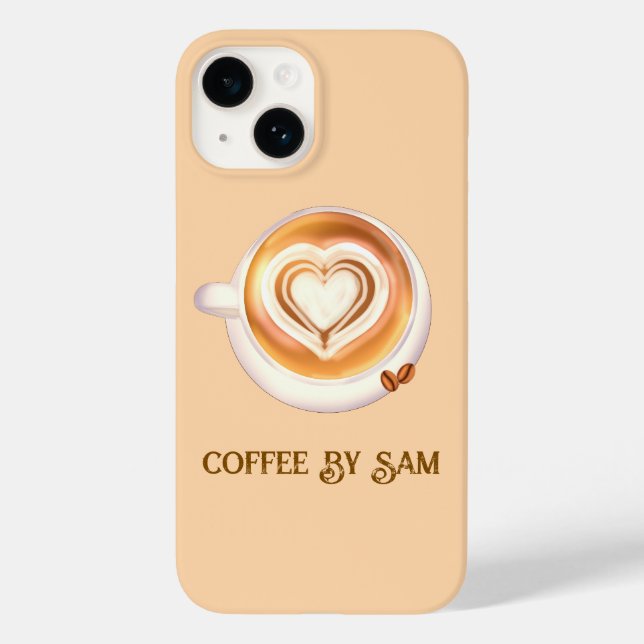 Coques Case-Mate iPhone Café Cappuccino (Verso)