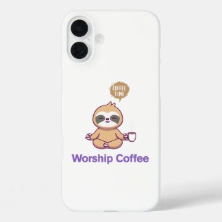 Coques iPhone 16 Plus Café de culte - Iphone 16 Plus
