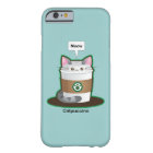 Café mignon de chat