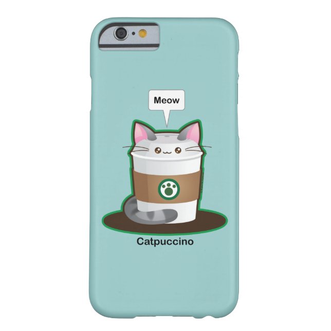 Coques Case-Mate iPhone Café mignon de chat (Dos)