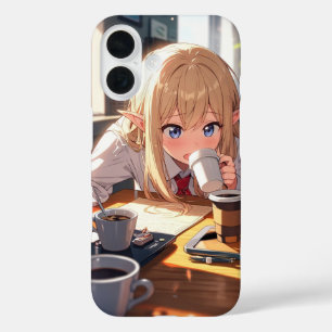 Coque Pour iPhone 16 Café Mishap Elf