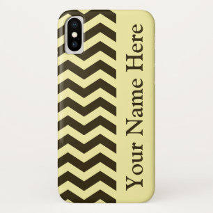 Coques Pour iPhone Café Mocha Cream Chevrons neutres