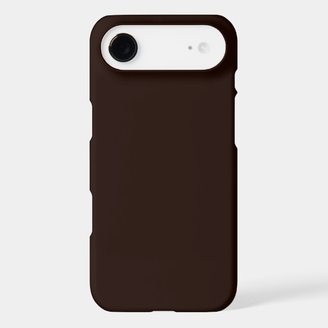 Coques Case-Mate iPhone Café noir (Verso)