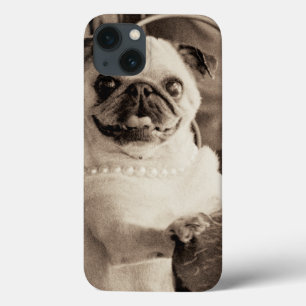 iPhone 13 Case Cafe pug