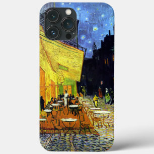 iPhone 13 Pro Max Coque Café Terrasse en soirée par Van Gogh Art