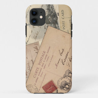 Etui iPhone Case-Mate Caisse antique de carte postale de la France