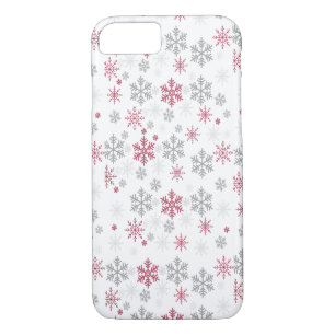 Case-Mate iPhone Case Caisse blanche de téléphone portable de flocon de