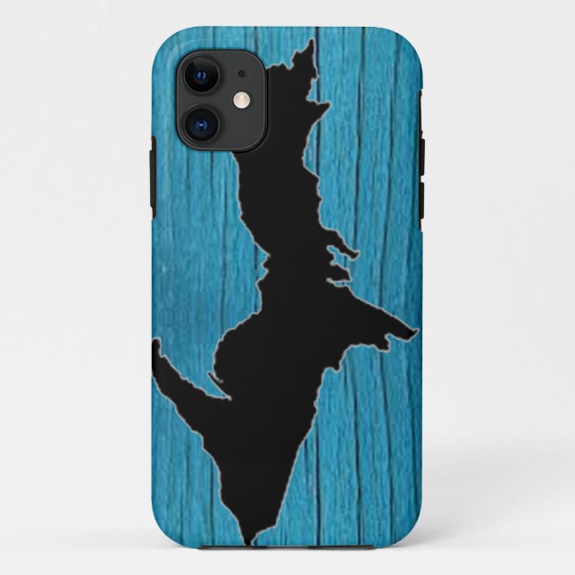 Coques Case-Mate iPhone Caisse bleue de l'iPhone 5/5S de Yooper (Dos)