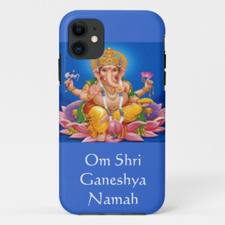 Coque Case-Mate Pour iPhone Caisse bleue de l'iPhone 5 de seigneur Ganesh
