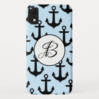 Case-Mate iPhone Case Caisse bleue de XR d'iPhone d'Ancre