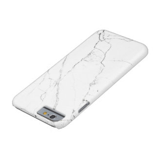 Coque iPhone 6 Barely There " caisse de marbre "blanche de l'iPhone 6