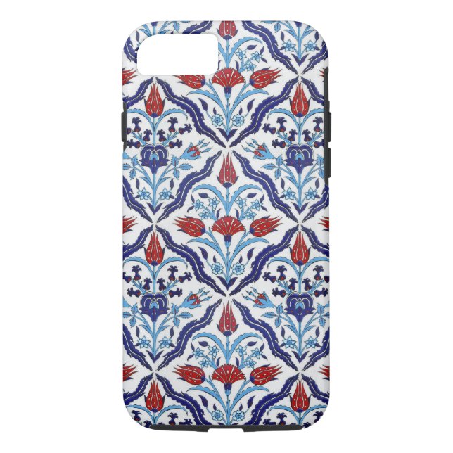 Coques Case-Mate iPhone Caisse de tuiles d'Iznik (Dos)