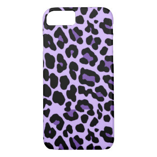 Coque Case-Mate Pour iPhone caisse d'impression de guépard de pourpre de