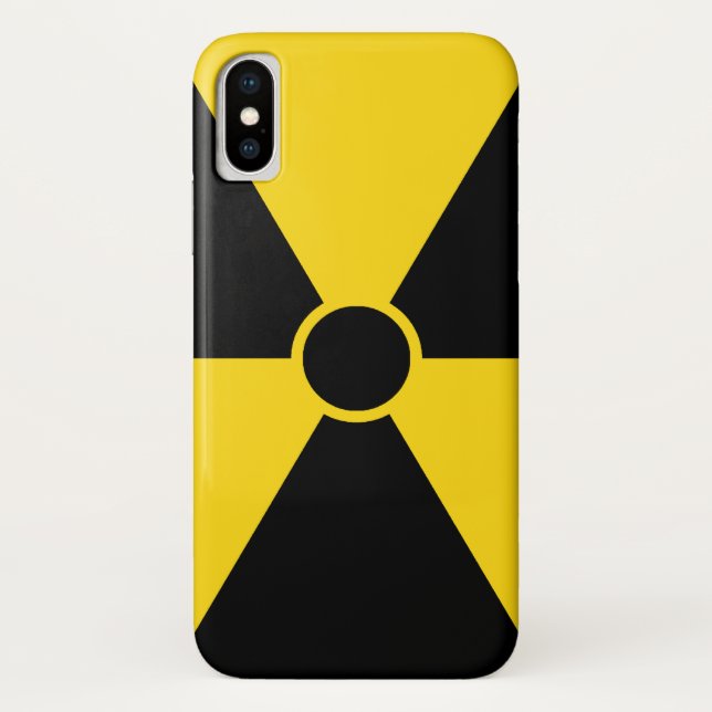 Coques Case-Mate iPhone Caisse d'iPod de symbole de rayonnement (Dos)