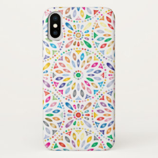Case-Mate iPhone Case Caisse florale colorée de téléphone d'iPhoneX de