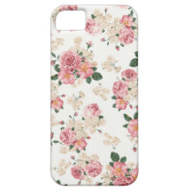 Caisse florale en pastel de l'iPhone 5/5S