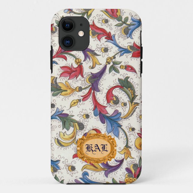 Coques Case-Mate iPhone Caisse florentine italienne personnalisée de (Dos)