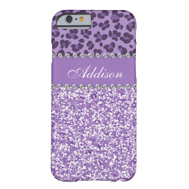 Coques Case-Mate iPhone Caisse Girly de parties scintillantes de fausse (Dos)