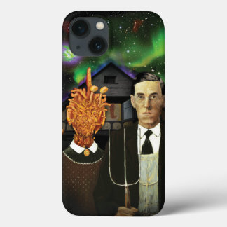 Etui iPhone 13 Caisse gothique d'air d'iPad de Lovecraftian