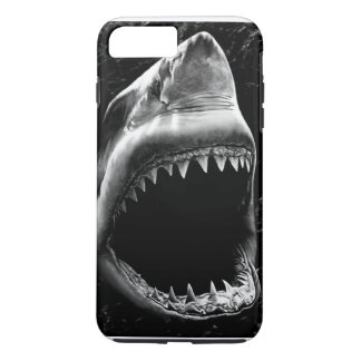 Coque Case-Mate Pour iPhone Caisse noire de l'iPhone 7 de requin