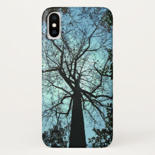 Case-Mate iPhone Case Caisse noire de l'iPhone X de ciel bleu de