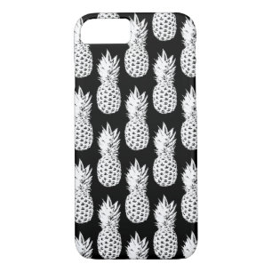 Coque iPhone 7 Caisse noire et blanche de l'iPhone 7 de motif