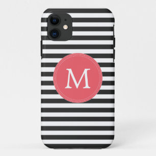 Coque iPhone 11 Caisse noire et blanche d'Iphone 5/5S de