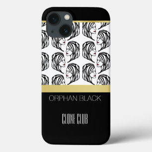 Etui iPhone Case-Mate Caisse noire orpheline de téléphone "de club de
