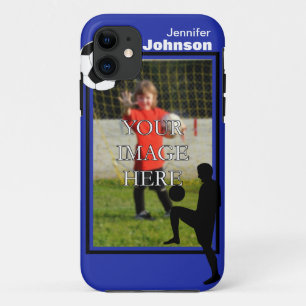Coque iPhone 11 Caisse personnalisée de l'iPhone 5 du football