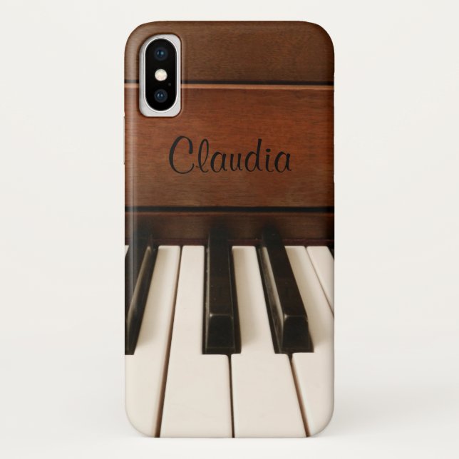 Coques Case-Mate iPhone Caisse personnalisée de l'iPhone X de musique de (Dos)