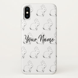 Case-Mate iPhone Case Caisse personnalisée de téléphone de lapin