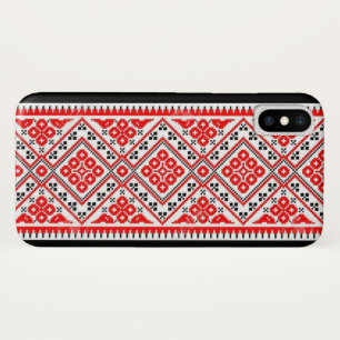 Case-Mate iPhone Case Caisse rouge ukrainienne de galaxie d'iPhone de