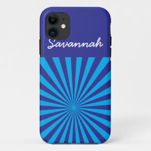 Etui iPhone Case-Mate Caisse turquoise personnalisée d'éclat d'étoile