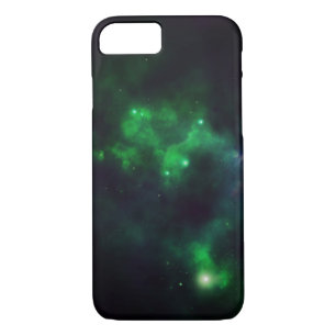 Etui iPhone Case-Mate Caisse verte de téléphone de nébuleuse
