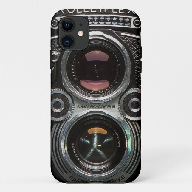 Coques Case-Mate iPhone Caisse vintage d'appareil-photo réflexe de (Dos)
