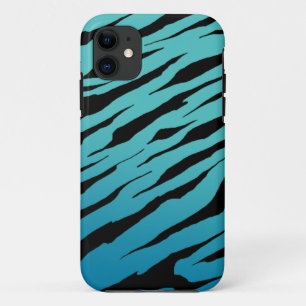 Etui iPhone Case-Mate Caisses bleues de la rayure iPhone5/5S de tigre