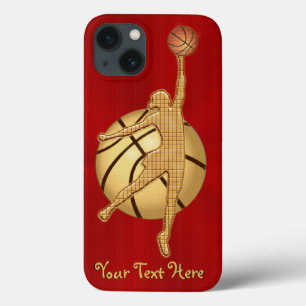 iPhone 13 Case Caisses de téléphone de basket-ball de filles
