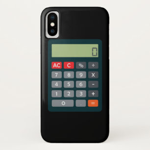 Case-Mate iPhone Case Calculatrice mathématique de costume comptable