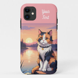 Case-Mate iPhone Case Calico Cat par le lac