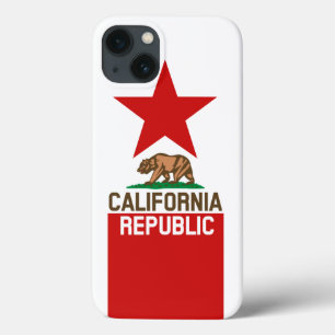 Case-Mate iPhone Case CALIFORNIA REPUBLIC State Flag Red Star Design