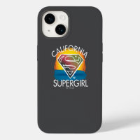 California Supergirl Sunset Graphic