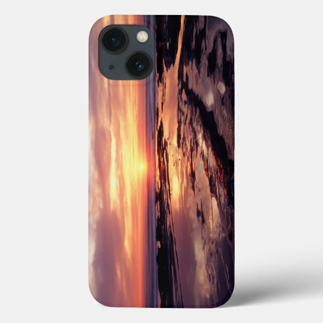 Coques Case-Mate iPhone Californie, San Diego, Sunset Cliffs, Sunset 3 (Verso)