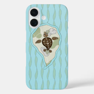 Coque Pour iPhone 16 Callie la tortue de mer Coque-Mate