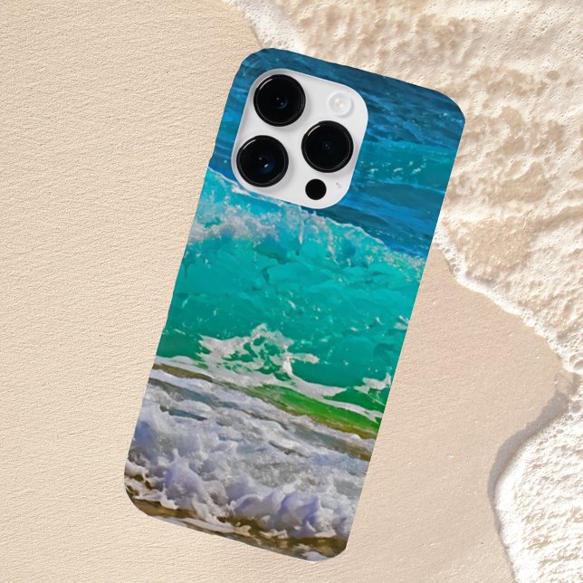 Coques Case-Mate iPhone Calme Blue Ocean Waves Beach Art (Créateur téléchargé)