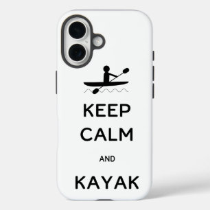 Coque Pour iPhone 16 Calme et Kayak